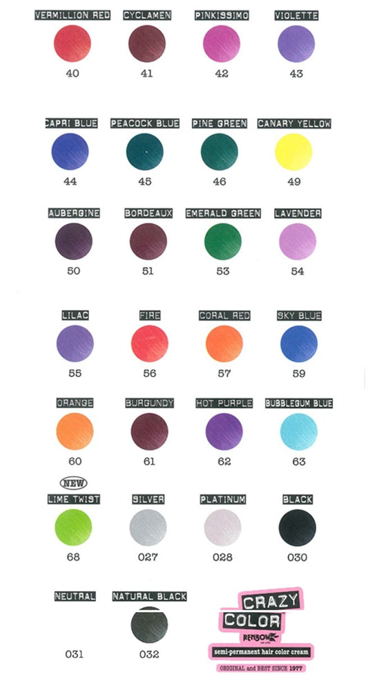 CRAZY COLOR 60 ORANGE 100ML