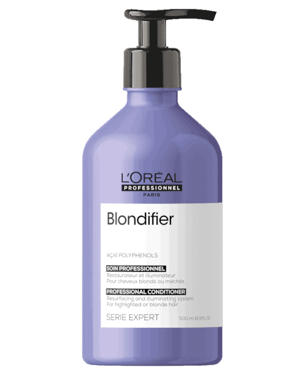 Acondicionador Blondifier Gloss Iluminador y Neutralizante 500ml L`Oréal Serie Expert