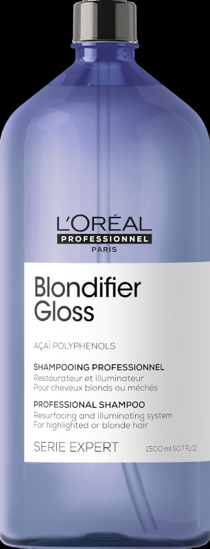 Champú Blondifier Gloss Iluminador y Neutralizante 1500ml L`Oréal Serie Expert