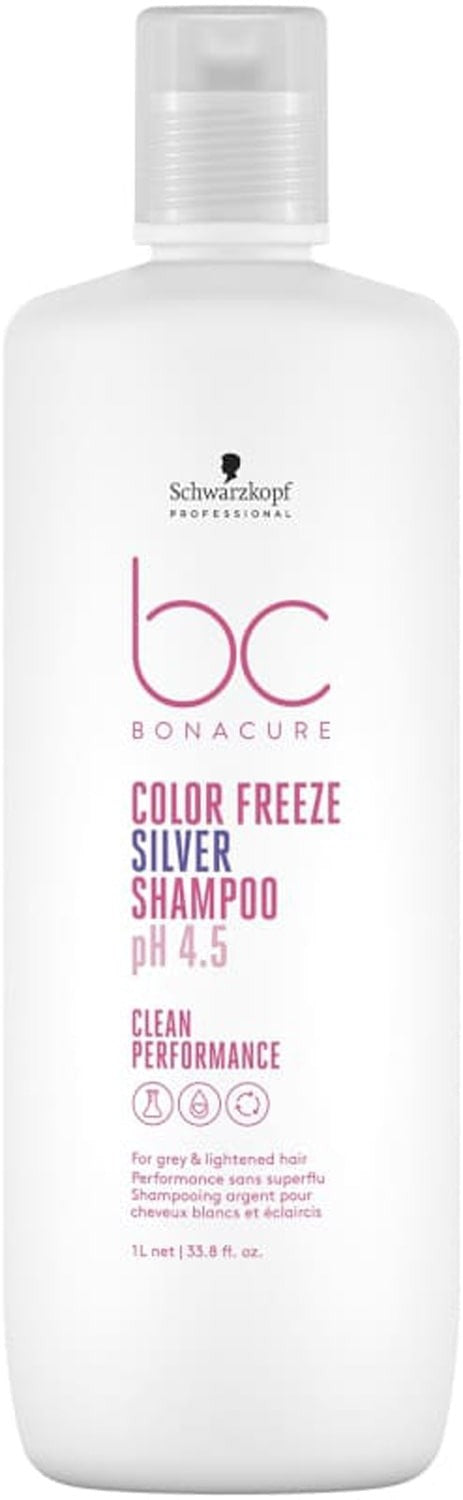 Champú Silver Color Freeze BC PH 4,5 1000ml Schwarzkopf Professional