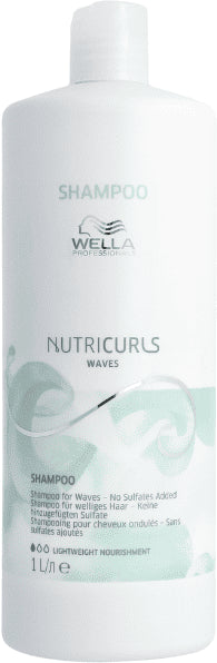 Champú Nutricurls Waves para ondas sin sulfatos 1000ml Wella Professionals