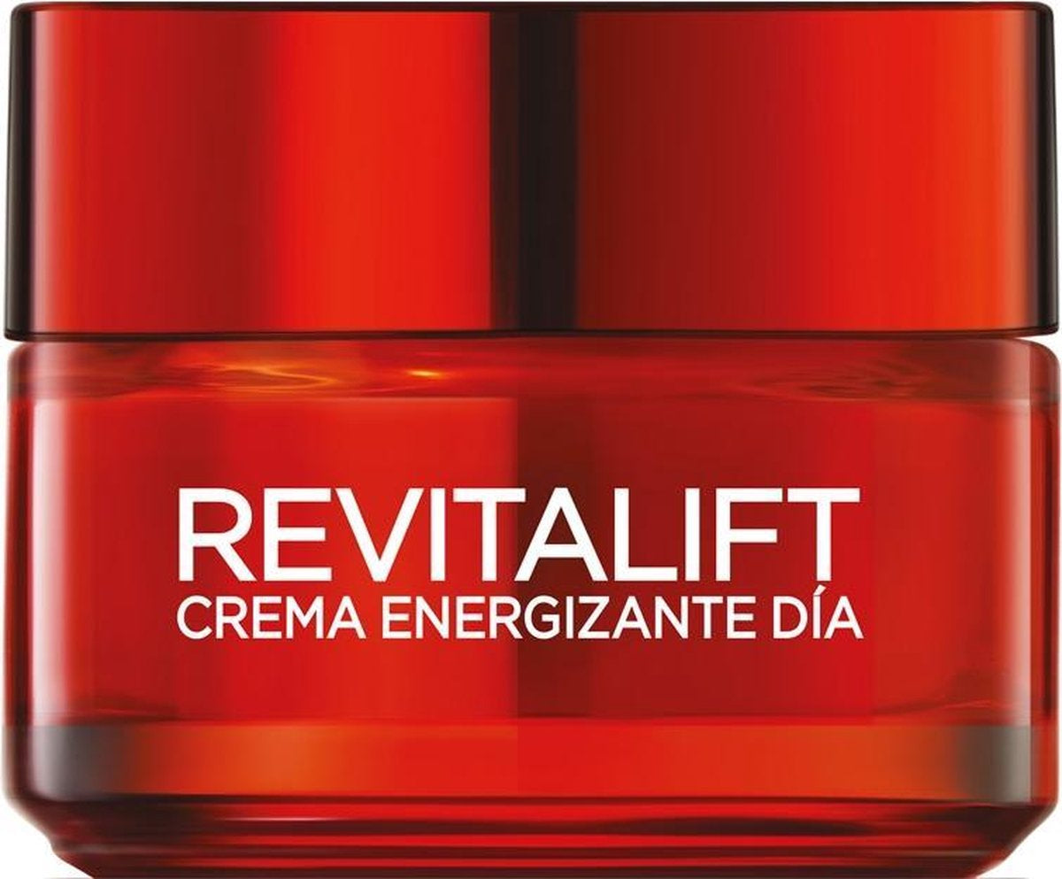 Crema Roja Energizante Día con Ginseng Rojo Revitalift L'Oréal Paris