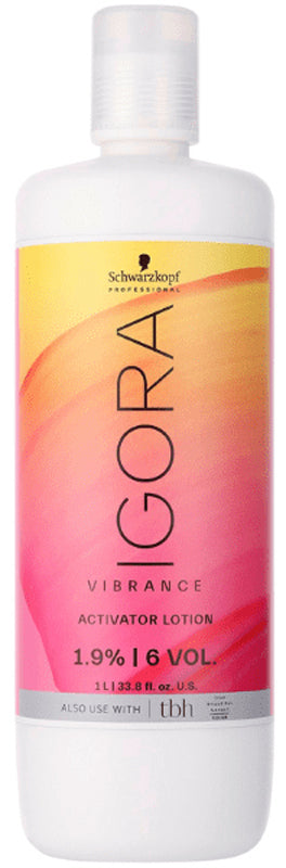 Loción Activadora Igora Vibrance 1,9% 6 vol. 1000ml Schwarzkopf Professional