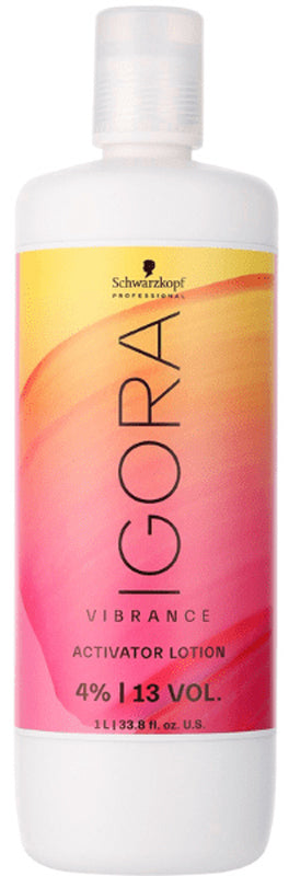 Loción Activadora Igora Vibrance 4% 13 vol. 1000ml Schwarzkopf Professional