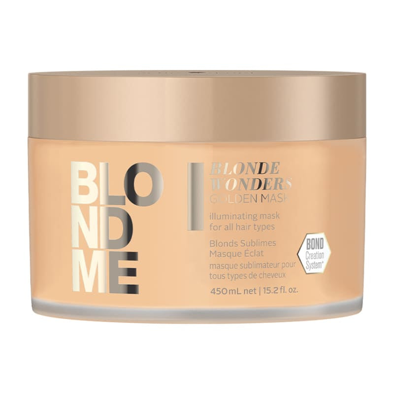 Mascarilla Dorada Blonde Wonders BlondMe Schwarzkopf Professional