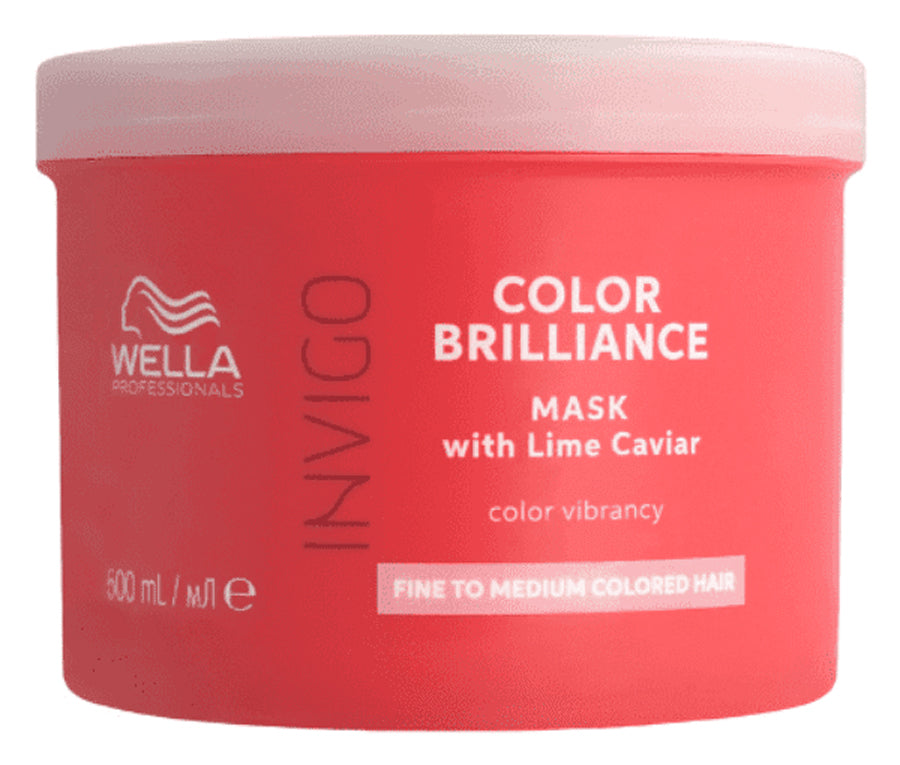 Mascarilla Invigo Cabello Fino Color Brilliance 500ml. Wella Professionals