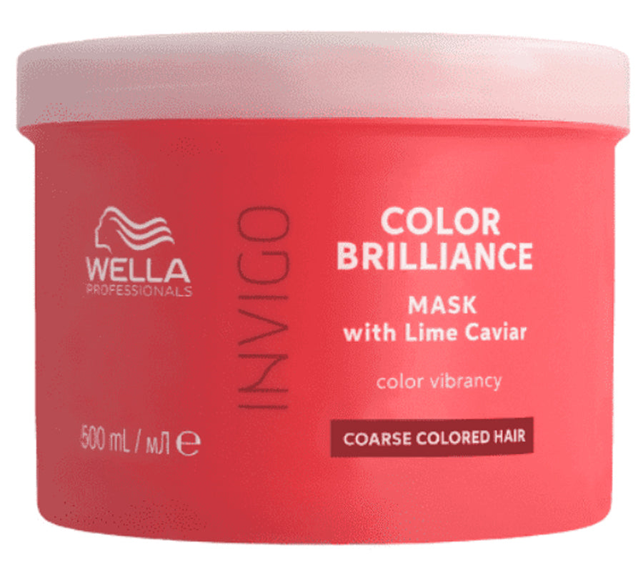 Mascarilla Invigo Color Brilliance Cabello Grueso 500ml Wella Professionals