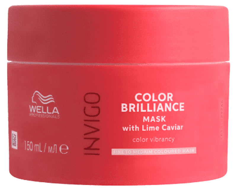 Mascarilla Invigo Cabello Fino Color Brilliance Wella Professionals