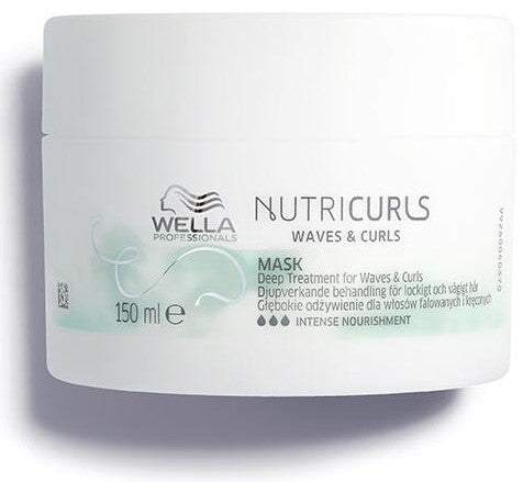 Mascarilla Tratamiento Intensivo Nutricurls rizos y ondas Wella Professionals