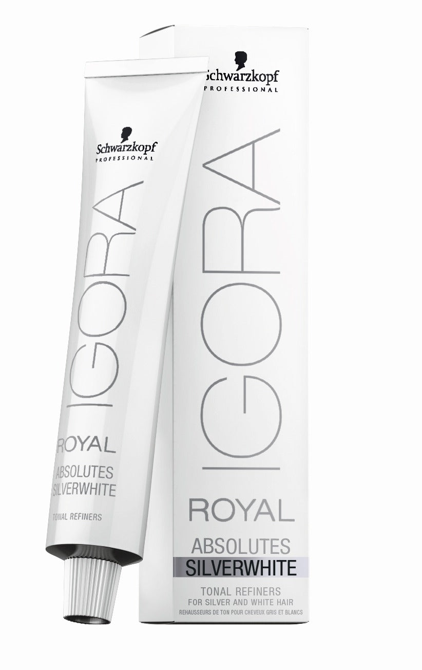 Tinte Igora Royal Absolutes Silverwhite matizador Schwarzkopf Professional