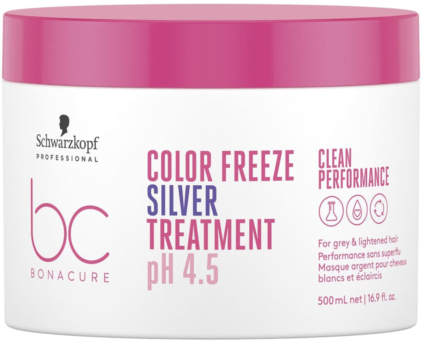 Tratamiento Silver Color Freeze BC PH 4,5 500ml Schwarzkopf Professional