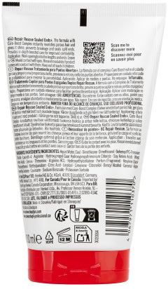 Ingredientes Sérum Para Puntas Abiertas+ 100 ml Bonacure Repair Rescue Schwarzkopf Professional