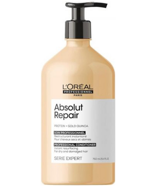 Acondicionador Absolut Repair para cabellos secos y dañados 750ml L`Oréal Serie Expert