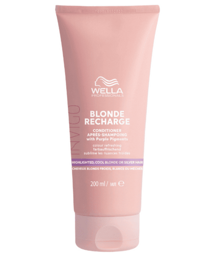 Acondicionador Blonde Recharge Cabello Rubio Wella Invigo
