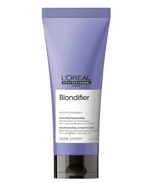 Acondicionador Blondifier Gloss Iluminador y Neutralizante L`Oréal Serie Expert