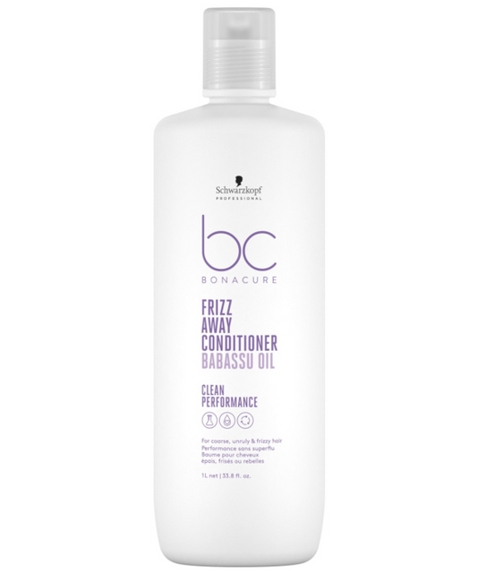 Acondicionador Cabellos Rebeldes Bonacure Frizz Away 1000ml Schwarzkopf Professional