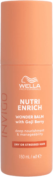 Bálsamo Sin Aclarado para Cabello Seco o Encrespado Nutri-Enrich Invigo Wella Professionals