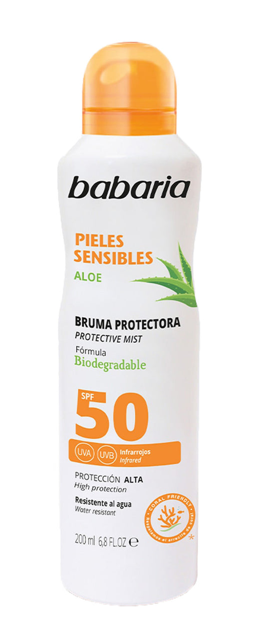 Bruma Protectora Piel Sensible 50 SPF Babaria