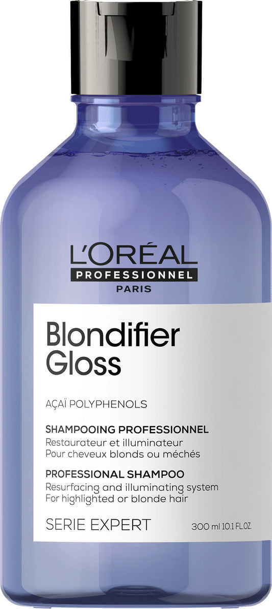 Champú Blondifier Gloss Iluminador y Neutralizante L`Oréal Serie Expert