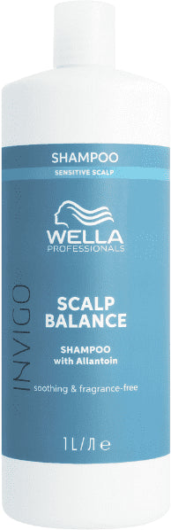 Champú Calmante para Cuero Cabelludo Sensible 1000ml Invigo Scalp Balance Sensitive Wella Professionals