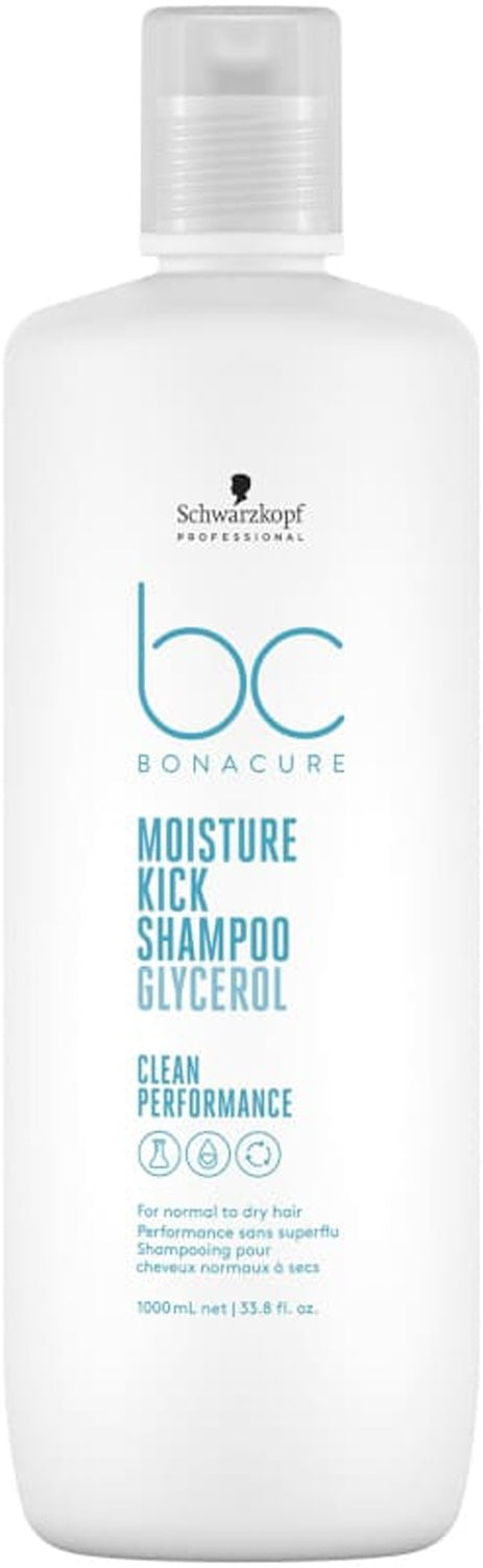 Champú Hidratante Moisture Kick Glycerol 1000 ml Schwarzkopf Professional