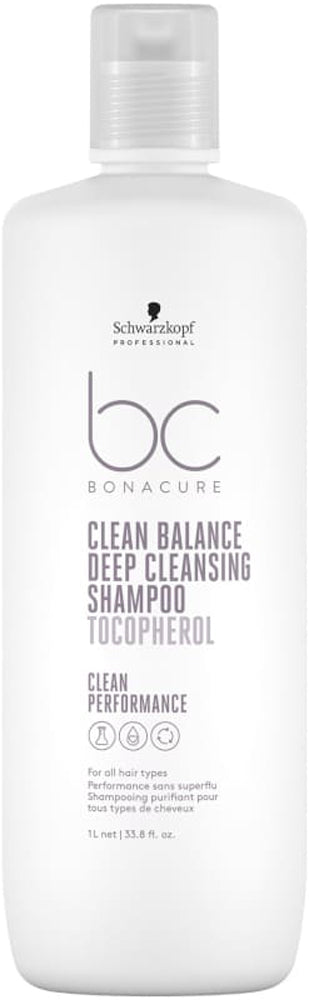 Champú Purificante Bonacure Clean Balance Tocopherol 1000ml Schwarzkopf Professional