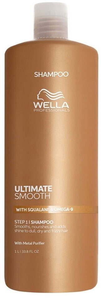 Champú Ultimate Smooth cabello encrespado 1000ml Wella Professionals