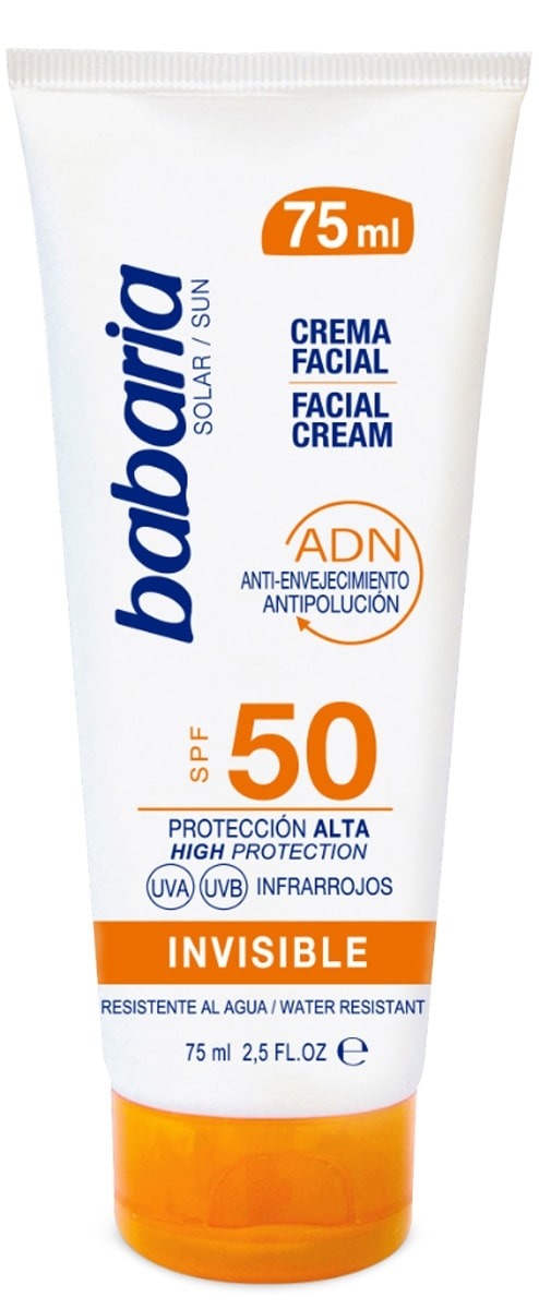 Crema Solar ADN Invisible SPF50+ Babaria