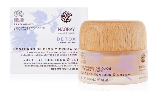 Contorno de Ojos y Crema Suave Detox Naobay