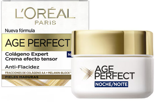 Crema Efecto Tensor Antiflacidez y Antimanchas Colágeno Expert Age Perfect L'Oréal Paris