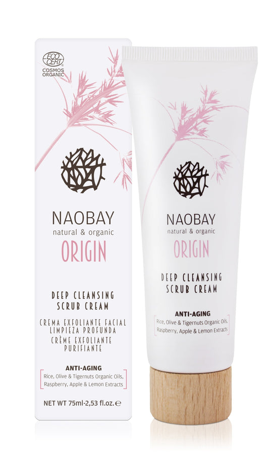 Crema Exfoliante Facial Limpieza Profunda Origin Naobay