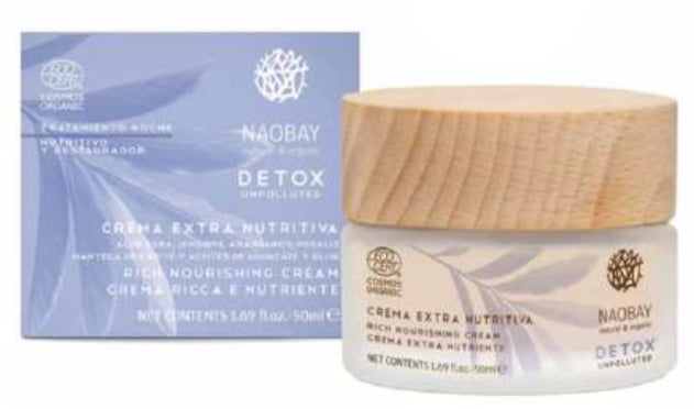 Crema Extra Nutritiva Detox Naobay