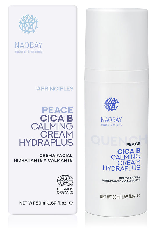 Crema Facial Hidratante y Calmante Peace Cica B Calming Cream Hydraplus Naobay
