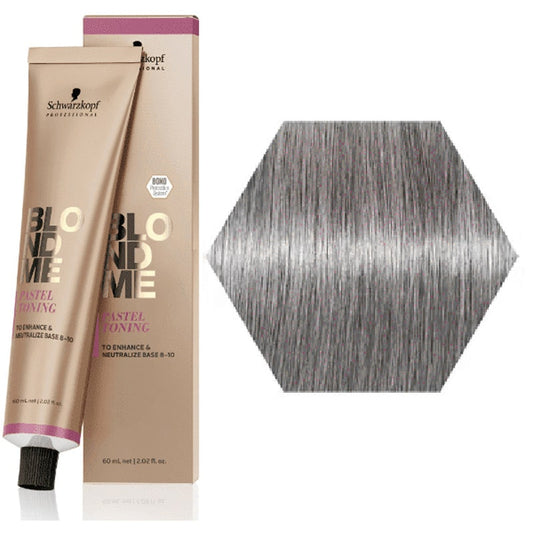 Crema matizadora T-Azul Acero BlondMe Schwarzkopf Professional