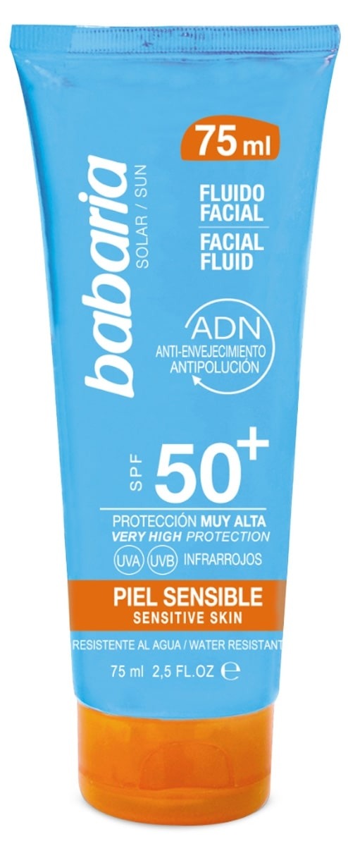 Crema Solar Anti-envejecimiento Piel Sensible SPF50+ Babaria