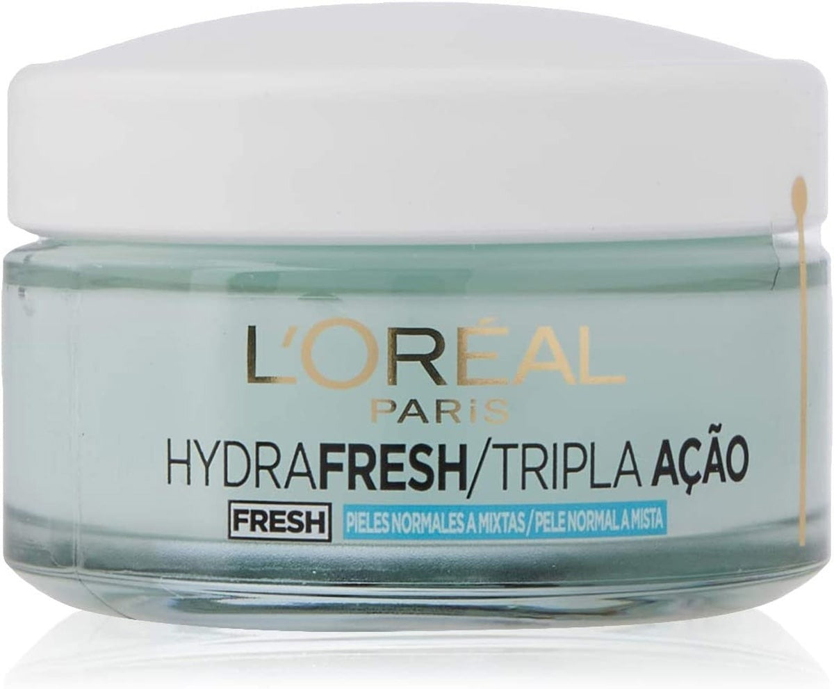 Gel-Crema de Día Hidratante Hydrafresh L'Oréal Paris