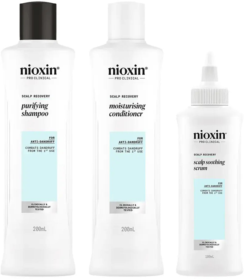 Kit Scalp Recovery Tratamiento Anticaspa Completo Nioxin