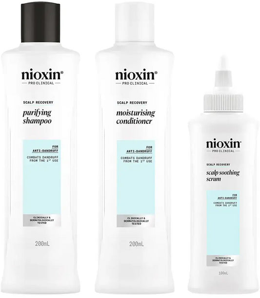 Kit Scalp Recovery Tratamiento Anticaspa Completo Nioxin