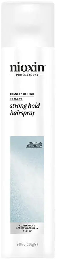 Laca de Fijación Fuerte y Flexible Strong Hold Hairspray Nioxin
