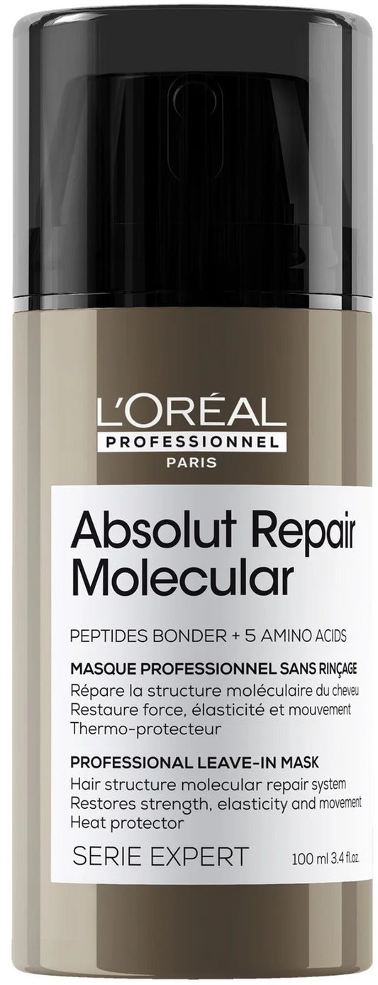 Mascarilla Sin Aclarado Reparadora Profunda Absolut Repair Molecular L'Oréal Expert