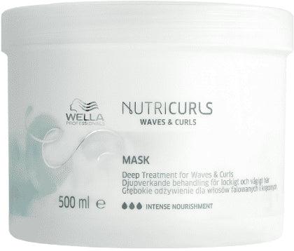 Mascarilla Tratamiento Intensivo Nutricurls rizos y ondas 500ml Wella Professionals