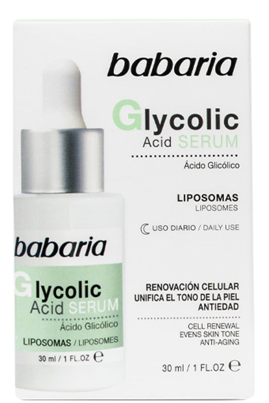 Sérum Renovador Ácido Glicólico Babaria