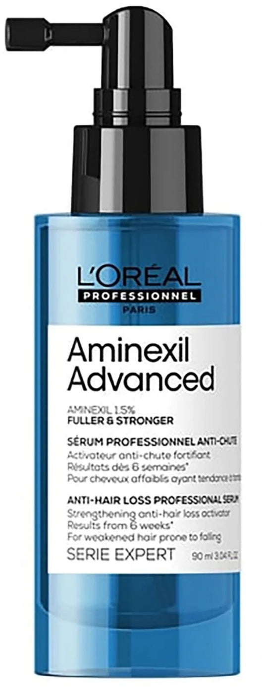 Sérum Activador Anticaída para Cabello Débil y Quebradizo Aminexil Advanced (Serie Expert, 90 ml) L'Oréal