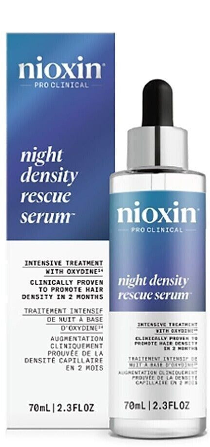 Sérum Nocturno Anticaída Night Density Rescue Serum Nioxin