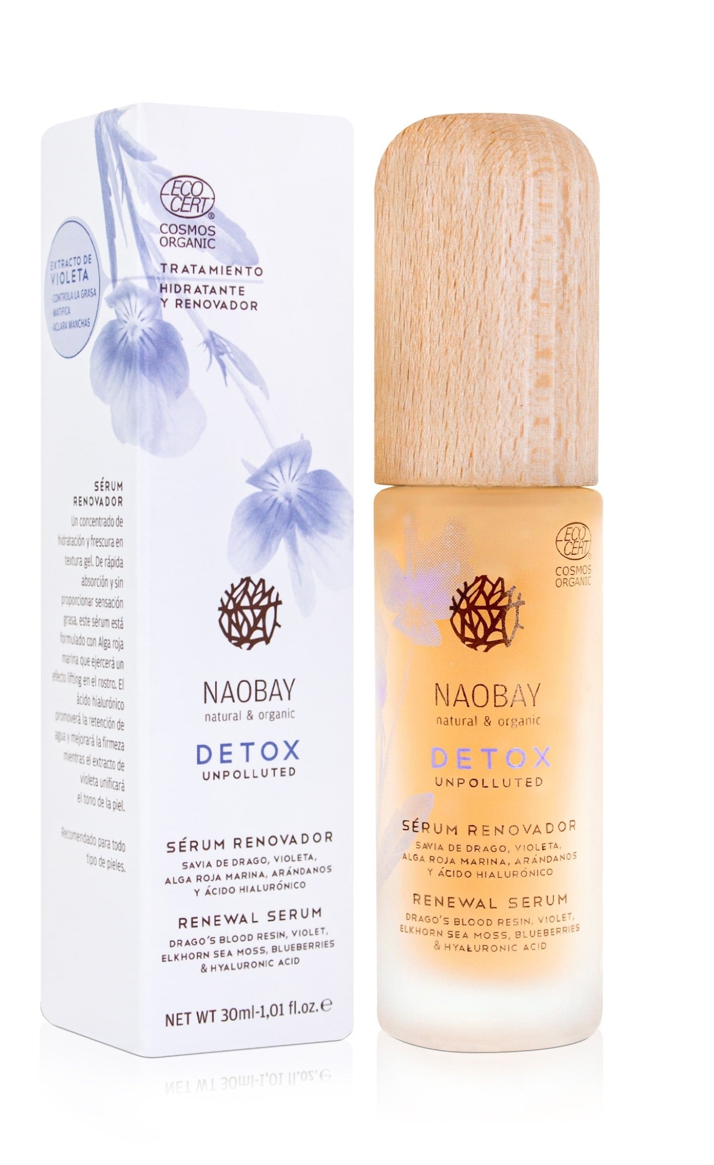 Sérum Renovador Detox Naobay