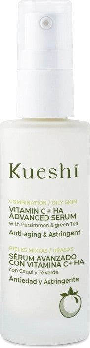Sérum Avanzado Vitamina C + HA con Caqui y Té Verde Kueshi