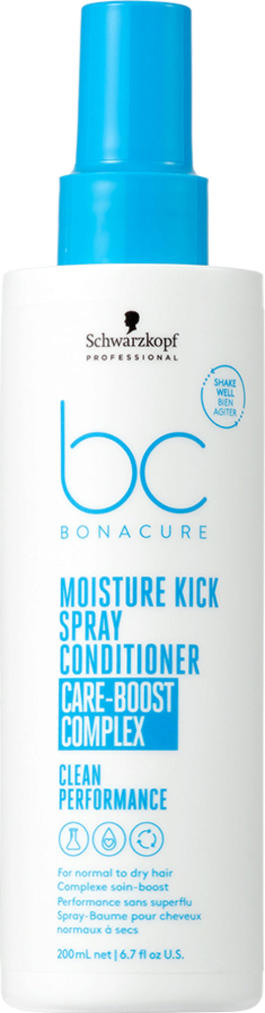 Spray Acondicionador Bc Moisture Kick Care Boost Complex Schwarzkopf Professional