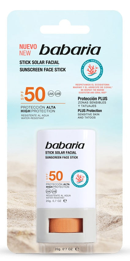 Stick Solar Facial SPF50 Babaria