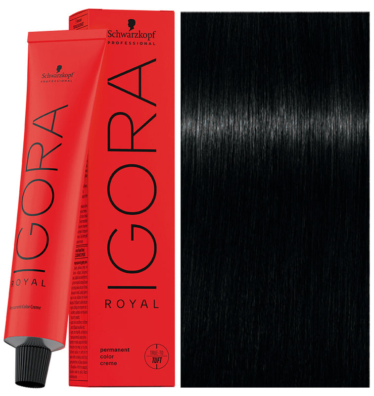 Tinte Igora Royal 1-0 Negro Schwarzkopf Professional