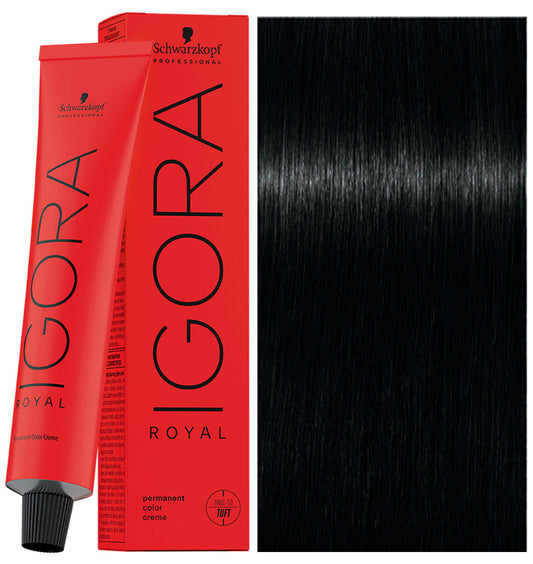 Tinte Igora Royal 1-0 Negro Schwarzkopf Professional